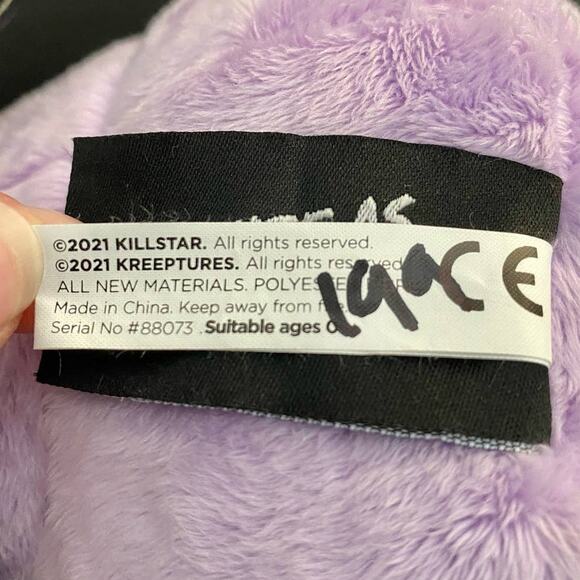 Killstar Kreepture Lavender/Purple Dark Lord Plush, Out of Print - Picture 5 of 5
